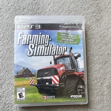 Focus Home Farming Simulator (PS3) E Multiplayer Manual w/ Case