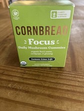 Cornbread Focus Daily Mushroom Gummies 30 Gummies