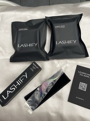 Lashify Wimpernverlängerung Set UVP 120£ ~ Lashes B10 B12 Birdie Wand & Bond