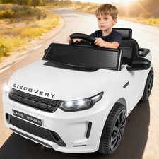 Licensed Land Rover Kids Ride on Car w/Remote Control, LED Lights, Music, Horn