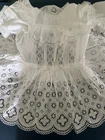 Antique Girl Communion Set - Embroidery Pilgrim Dress and Coat