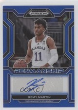 2022 Panini Prizm Draft Picks College Penmanship Blue /149 Remy Martin Auto 0r9r