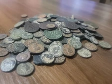 ONE RANDOM ANCIENT ROMAN PROVINCIAL /BYZANTINE BRONZE COIN - 1500+ YEARS OLD