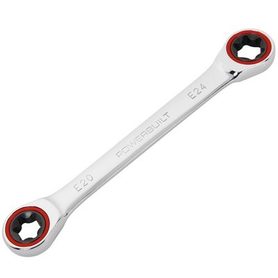 E20 E24 E Torx Wrench Dual Box End Precision Ratchet for Tight Spaces Durable...