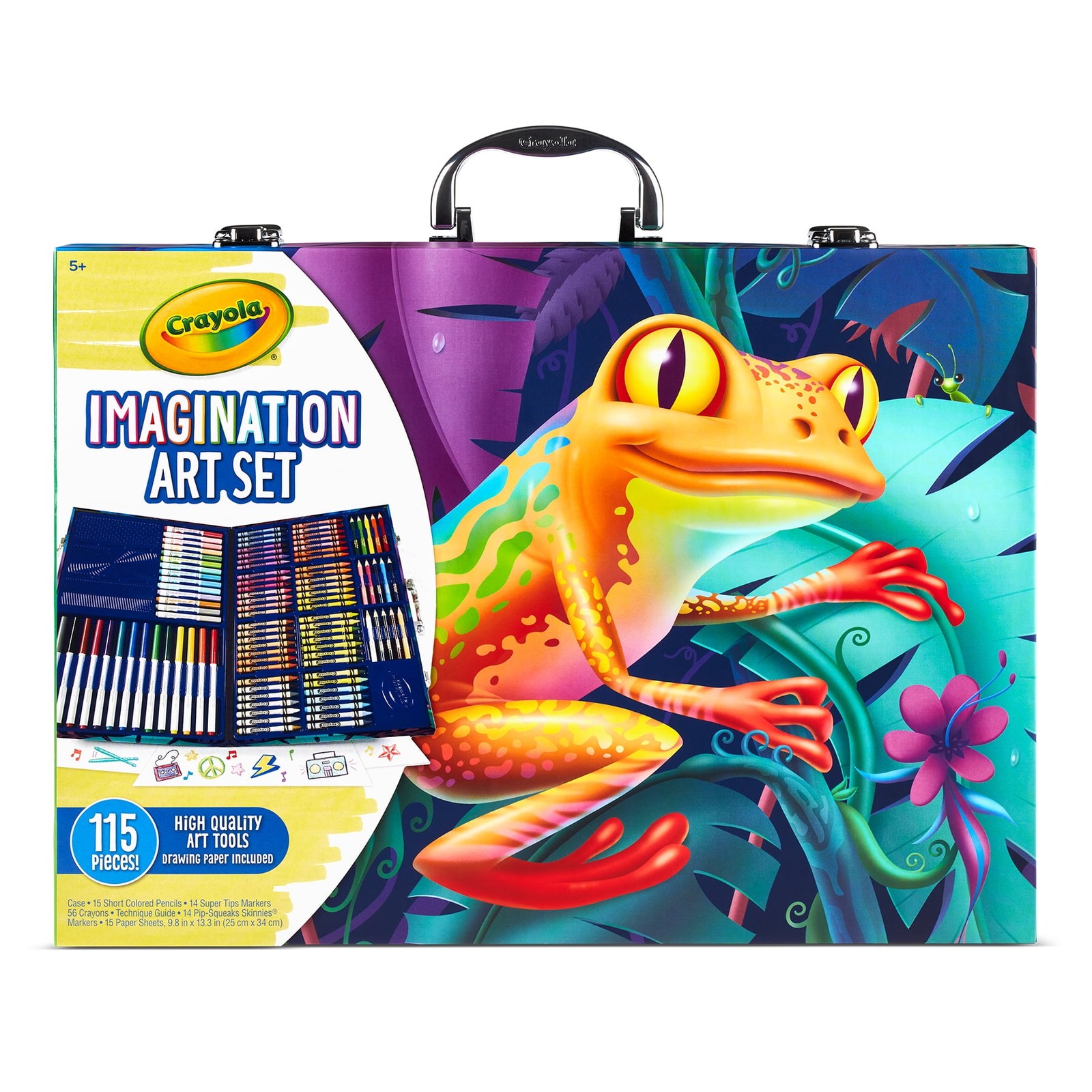 Crayola Imagination Art Coloring Set, 115 Pcs, Art & Craft K