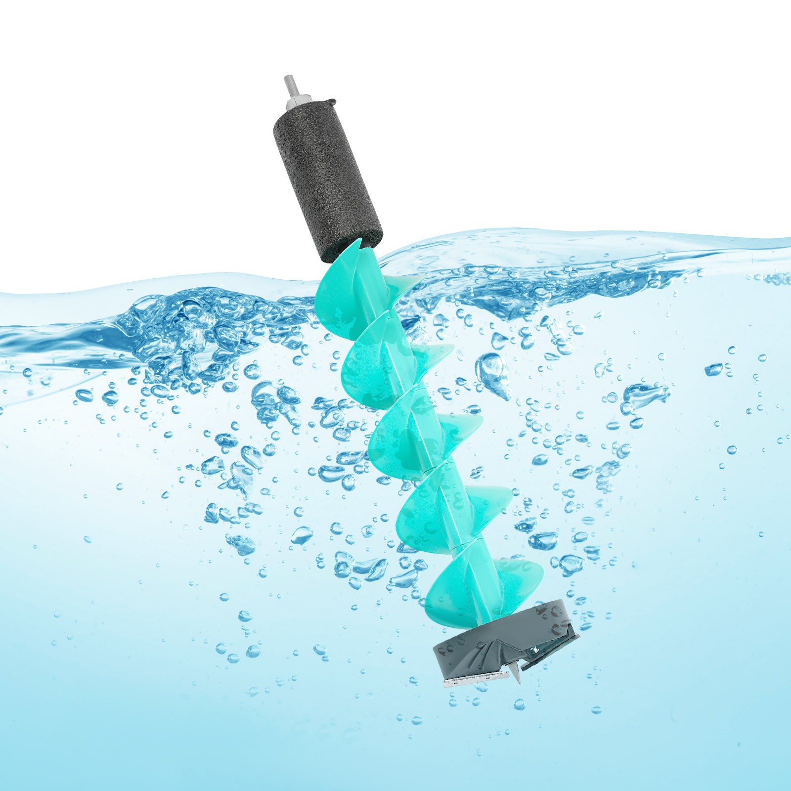 Ice Fishing Auger Ice Drill Auger for Fast Ice Drilling with Spiral Blade