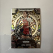 2025 Panini Prizm WNBA #13 Sonia Citron Kaleidoscopic Insert Rookie RC Mystics
