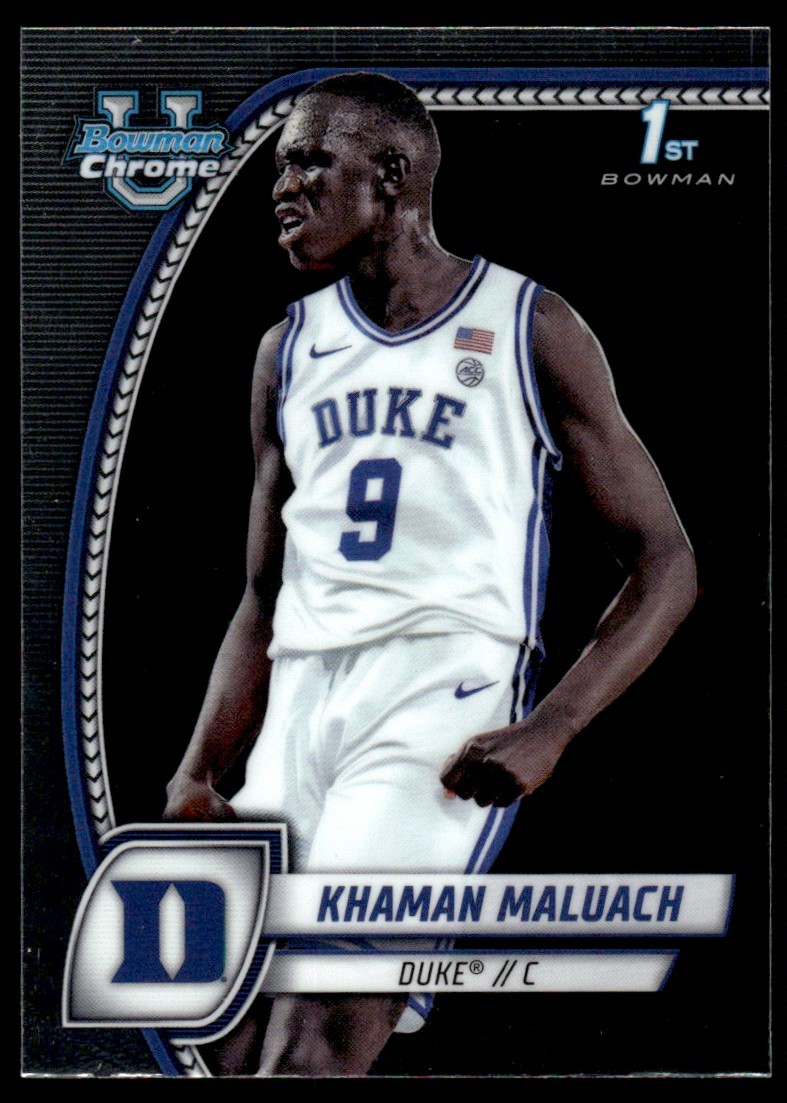 KHAMAN MALUACH 2024-25 BOWMAN UNIVERSITY CHROME #46