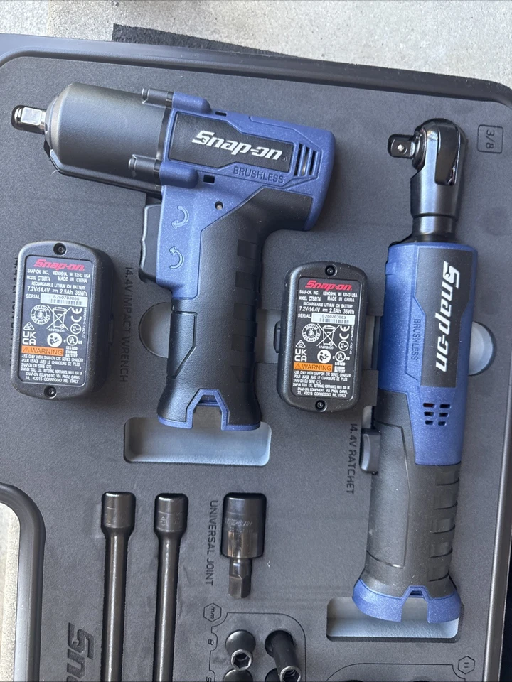 Для Snap On инструменты новый 262CTSS01FMBA 62pc удара пены набор идти.синий - Изображение 4 из 4