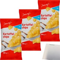 Jeden Tag Kartoffelchips Salz 3Er Pack 3X200G Packung Usy Block