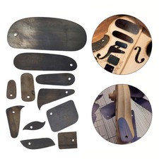 Violin Cello Making Luthier Tools 11PCS Various Function Scrapering Board Cutter