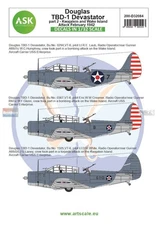 ASKD32084 1:32 ASK/Art Scale Decals - TBD-1 Devastator Part 2: Kwajalein & Wake
