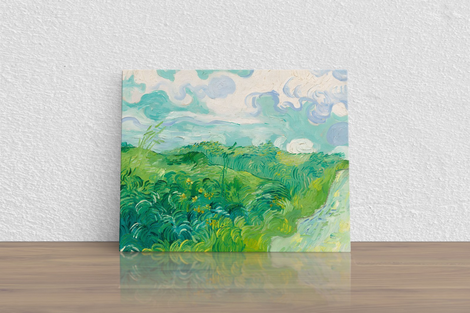 Vincent van Gogh "Green Wheat Fields" Canvas Print Wall Art Home Decor