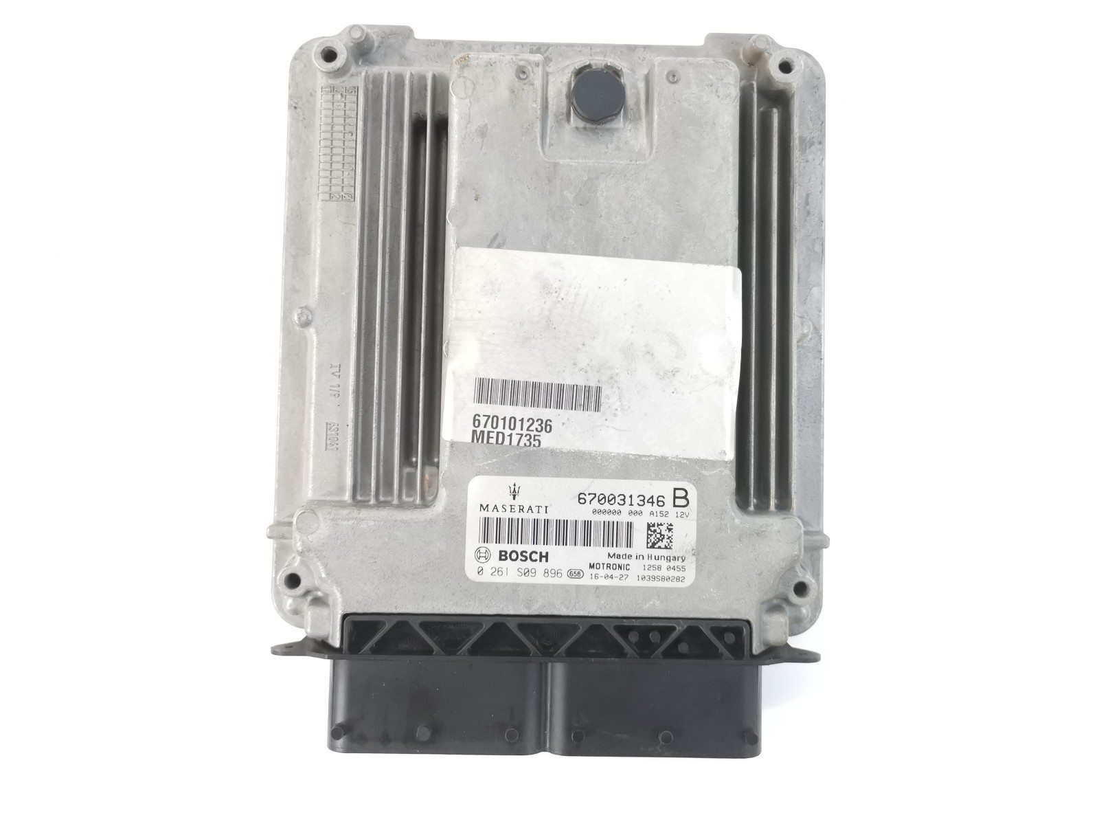 Maserati Ghibli RWD 2017 3.0 L Auto Engine Control Unit Module ECU 670031346 OEM