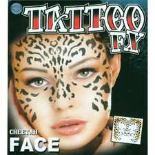 Cheetah Face Tattoo - Tinsley tattoos