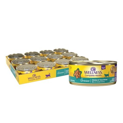 Target 12 Pack 5.5 Ounce Grain Free Tuna Dinner Wet Cat Food With Gravy