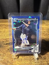 2021 Bowman Chrome Draft Sapphire Edition - Kyle Manzardo #BDC-191 (RC)