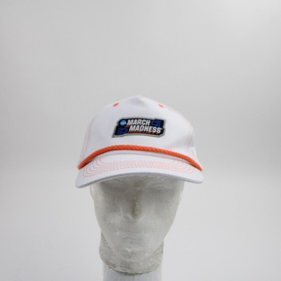 Unbranded Snap-Back Hat Unisex White Used OSFM