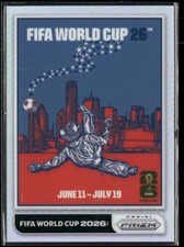 2026 Panini Prizm FIFA World Cup #2 Dallas World Cup Posters SSP Case Hit