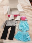 American Girl 2 in 1 Skating Set Outfit + Charm NIB NRFB MYAG Doll Not Included