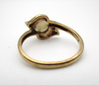 Vintage 10K Yellow Gold Opal Solitaire Ring Size 5.5 1.8 Gr [R381] — photo 8