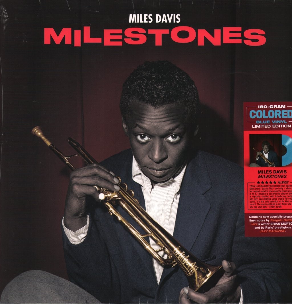 Miles Davis Milestones LP vinyl Europe Waxtime In Color 2022 180g limited - Image 4