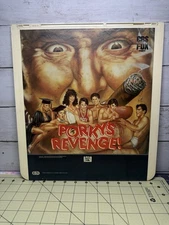 Vintage CBS Fox Video CED Videodisc Porky’s Revenge Untested