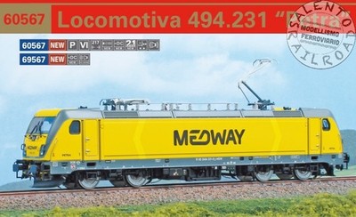 ACME 69567 E-Lok 494.231 MEDWAY ''Petra'' Epoche VI SOUND