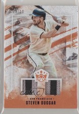 2019 Panini Diamond Kings DK Materials Purple 9/10 Steven Duggar #DMS-SD 0b0