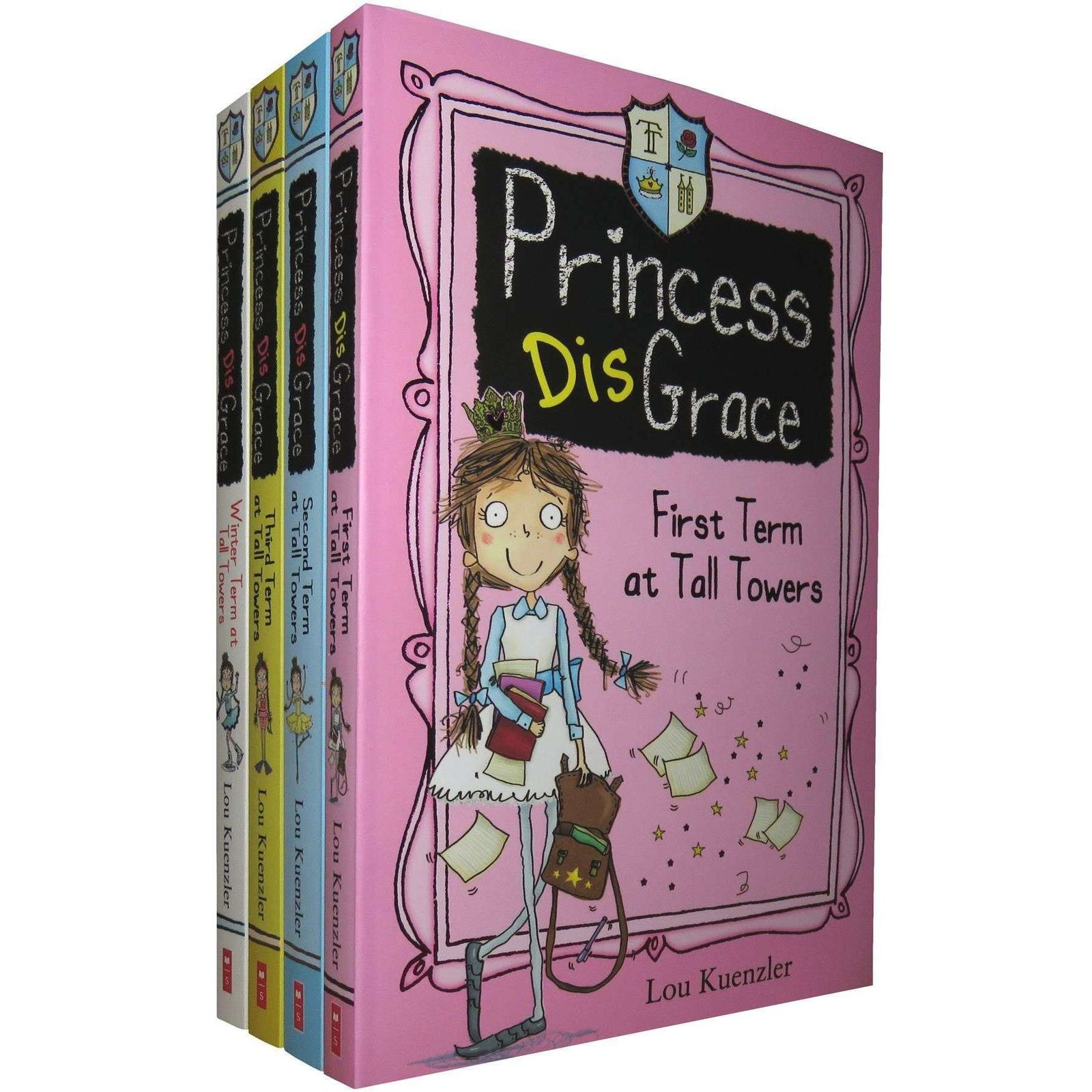 Princess Disgrace 4 Books Set Collection By Lou Kuenzler | Lou Kuenzler NEW