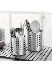 Stainless Steel Kitchen Sink Cutlery Stand Utensil Holder Rack Drainer 1PCS