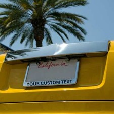 Custom Chrome License Plate Frame For Tag