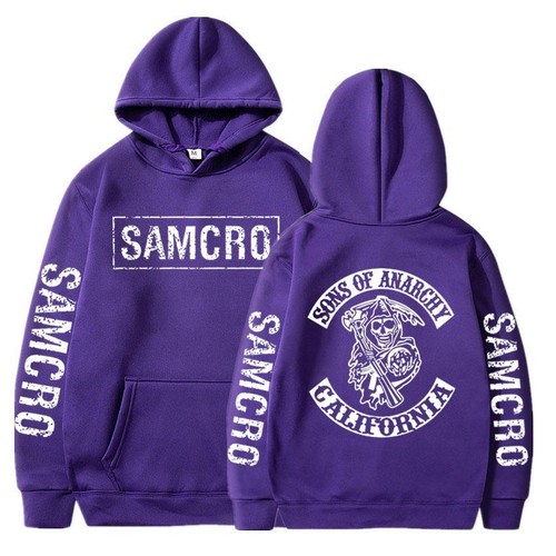 Sons of Anarchy Samcro Gráfico Sudadera con Capucha Hombre Ropa de Calle Primavera Otoño Hombres Mujeres - Imagen 20 de 36