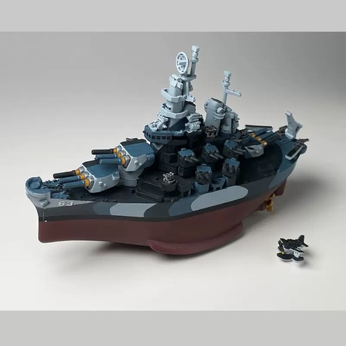 War II USS Missouri Montana Battleship Schiffsmodell 3D gedrucktes statisches Modell - Bild 3 von 12