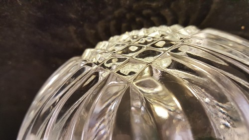 Vintage kleine Servierschale aus Glas geteilt - Bild 3 von 5
