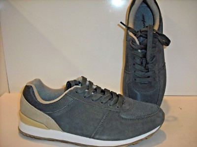 New Comfortview Hannah Suede Sneaker Walking Shoes Size 10.5  Gray And Beige