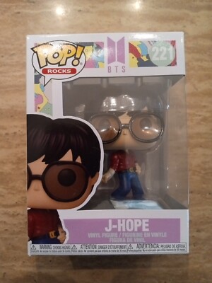 NEW Funko Pop! Rocks BTS J-Hope #221 Dynamite Vinyl Figure Korean KPOP Figure 