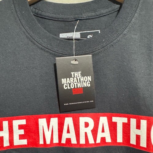 NWT The Marathon Clothing T-Shirt Unisex Small Black Nipsey Hussle Run A Lap - Picture 5 of 7