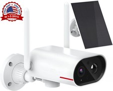 Cámara De Seguridad Solar Luses WIFI Inalambrica Para Casa Exterior HD Con Audio