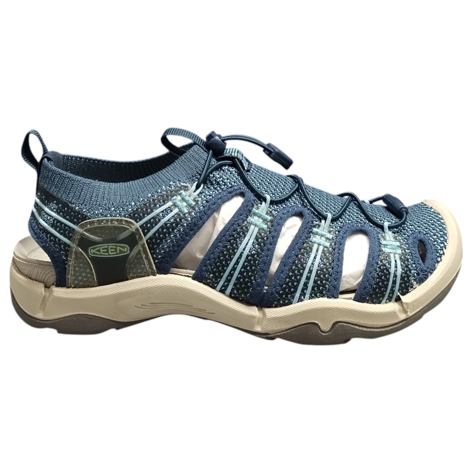 Sandali sportivi Keen Portland EvoFit comodi da uomo 7 chiusura elastica multi slingback