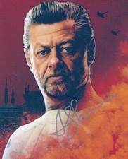 ANDY SERKIS signed autograph 20x25cm STAR WARS ANDOR in person autograph ACOA