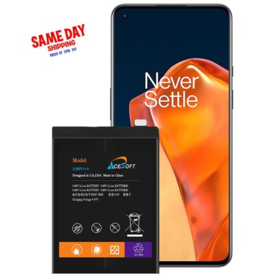 High Capacity 4600mAh Replacement Internal Battery for 1+ OnePlus 9 Smart Phone