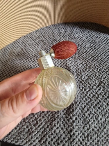 Vintage Retro CCCP perfume bottle in colorful glass, decorated - Picture 8 of 16
