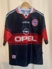 BAYERN MUNICH GERMANY 1997/1998 HOME FOOTBALL SHIRT JERSEY TRIKOT SIZE S ADIDAS