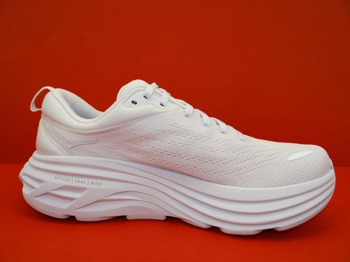HOKA Bondi 8 Sneaker Laufschuhe Sportschuhe Herren Schuhe Gr.42 Weiß - Bild 7 von 9