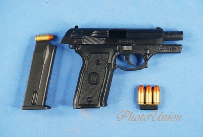 トイガン WESTERN ARMS BERETTA M8045 WARRIOR WA Super Real Gun] WA Beretta M8045 Cougar F Carbon Black HW