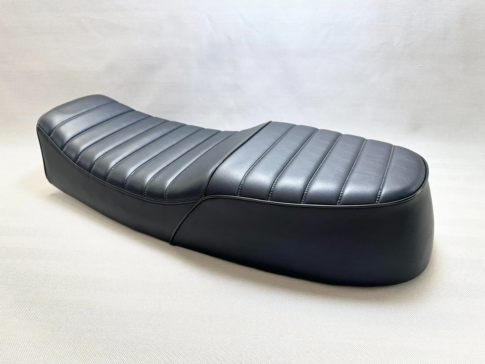 Asiento Honda CB550F Super Sport perfil bajo metal negro 1975 1976 1977 Cafe Racer. Foto 3 de 4