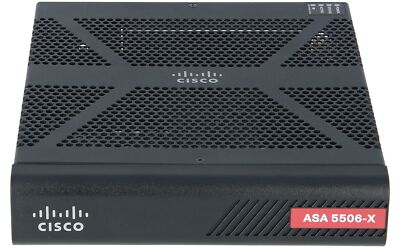 CISCO - ASA5506-K9 - ASA 5506-X with FirePOWER services, 8GE, AC, 3DES/AES