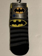 DC COMICS Batman No Show Socks Polyester/Spandex New with Tags