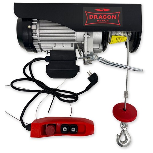 Dragon Winch Seilwinde Elektrisch 230V 300kg–600kg Motorwinde 1200W | Hubhöhe 12 - Bild 1 von 11